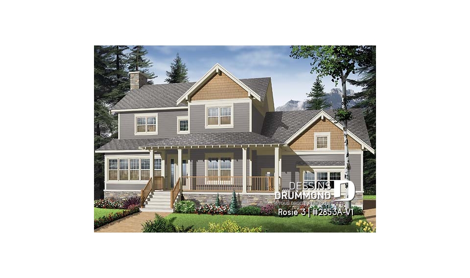 Vue avant – Modèle ORIGINAL - Rosie 3