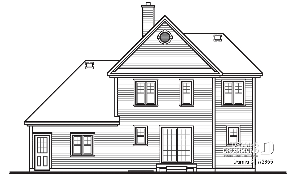 Élévation arrière - Darma 3