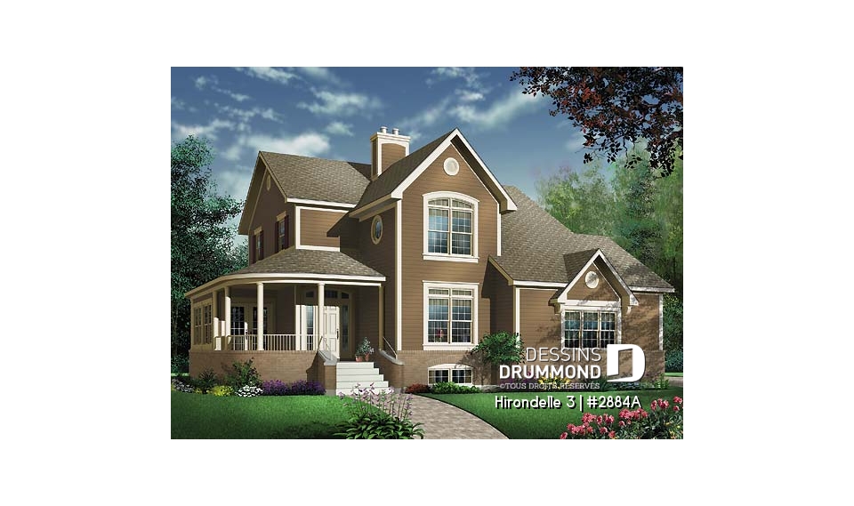 Vue avant - MODÈLE DE BASE - Hirondelle 3