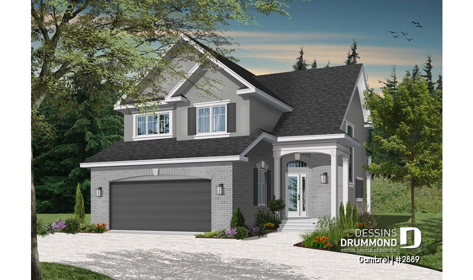 Version couleur no. 2 - Vue avant - Gambrel