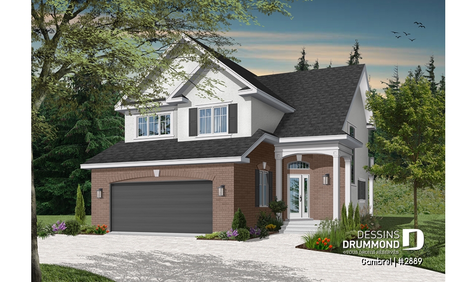 Version couleur no. 5 - Vue avant - Gambrel