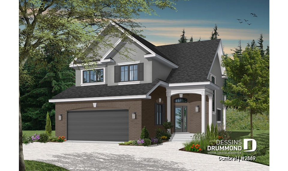 Version couleur no. 8 - Vue avant - Gambrel