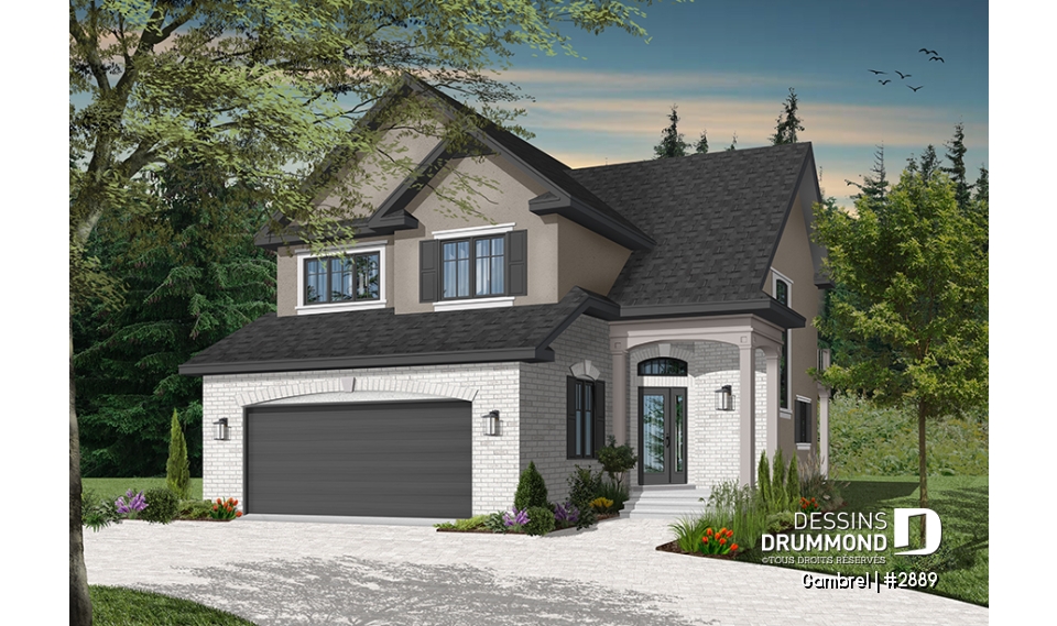 Vue avant - MODÈLE DE BASE - Gambrel