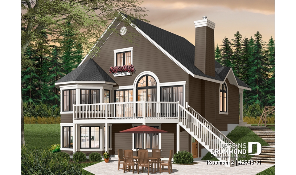 Version couleur no. 1 - Vue arrière - Rosemont 2