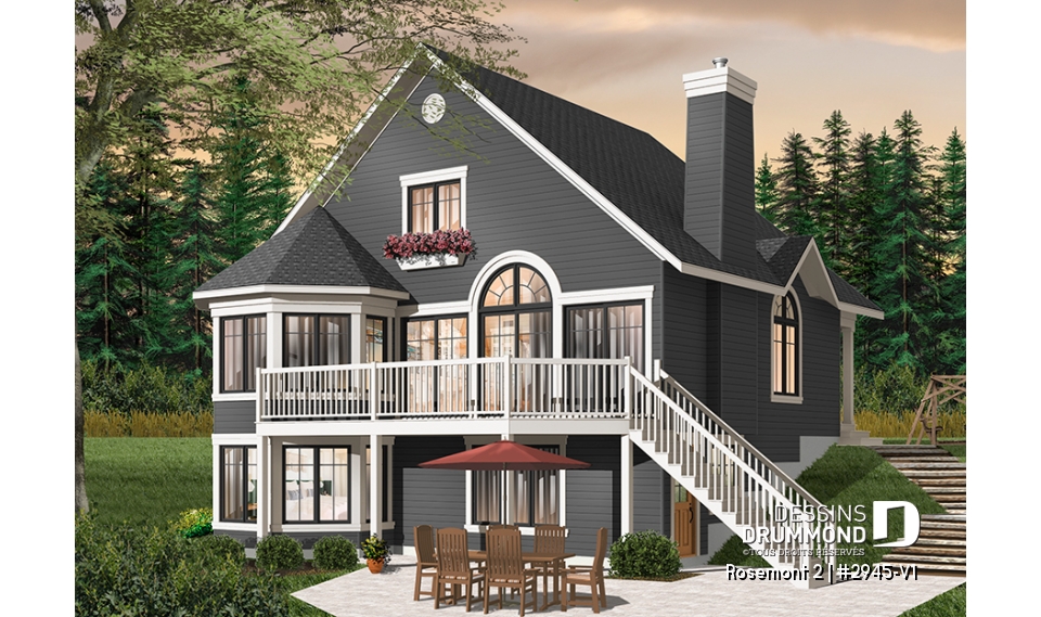 Version couleur no. 2 - Vue arrière - Rosemont 2