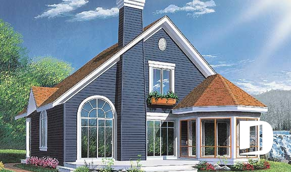 Vue arrière - MODÈLE DE BASE -  - Rosemont