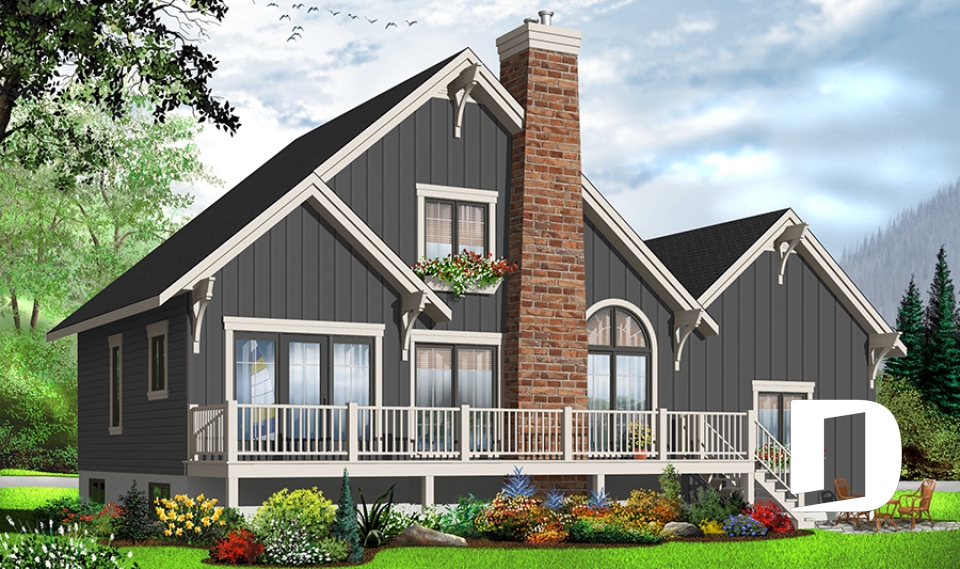 Vue arrière - MODÈLE DE BASE -  - Rosemont 5