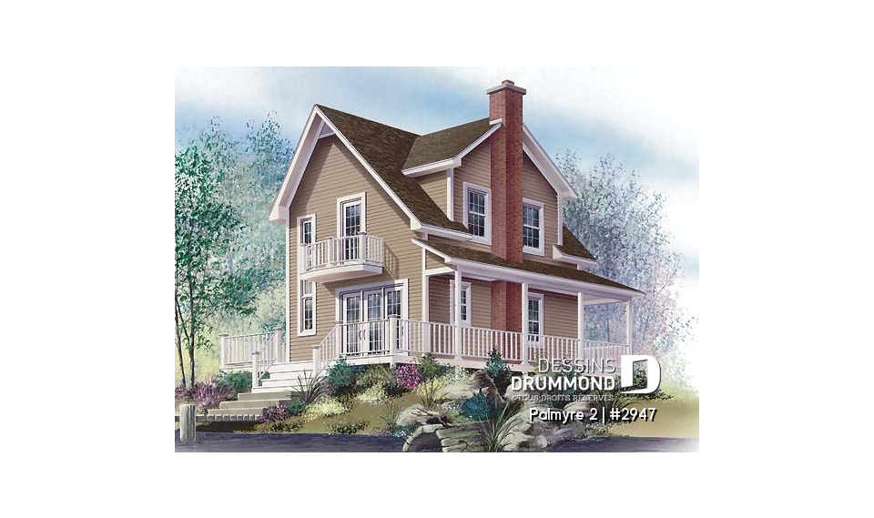 Vue arrière - MODÈLE DE BASE - Palmyre 2