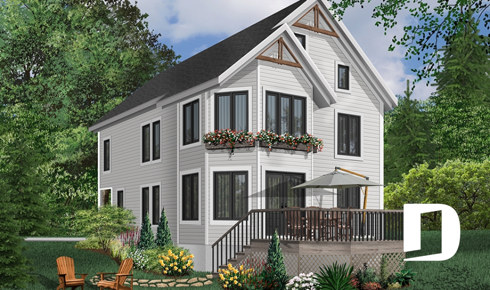 Vue arrière - MODÈLE DE BASE -  - Meunier