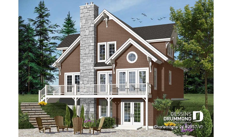 Version couleur no. 1 - Vue arrière - Charlemagne 2