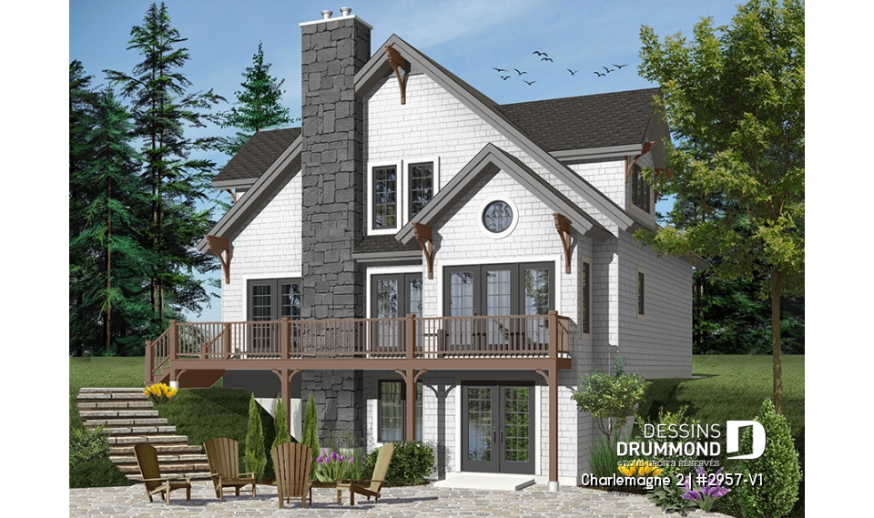 Version couleur no. 4 - Vue arrière - Charlemagne 2