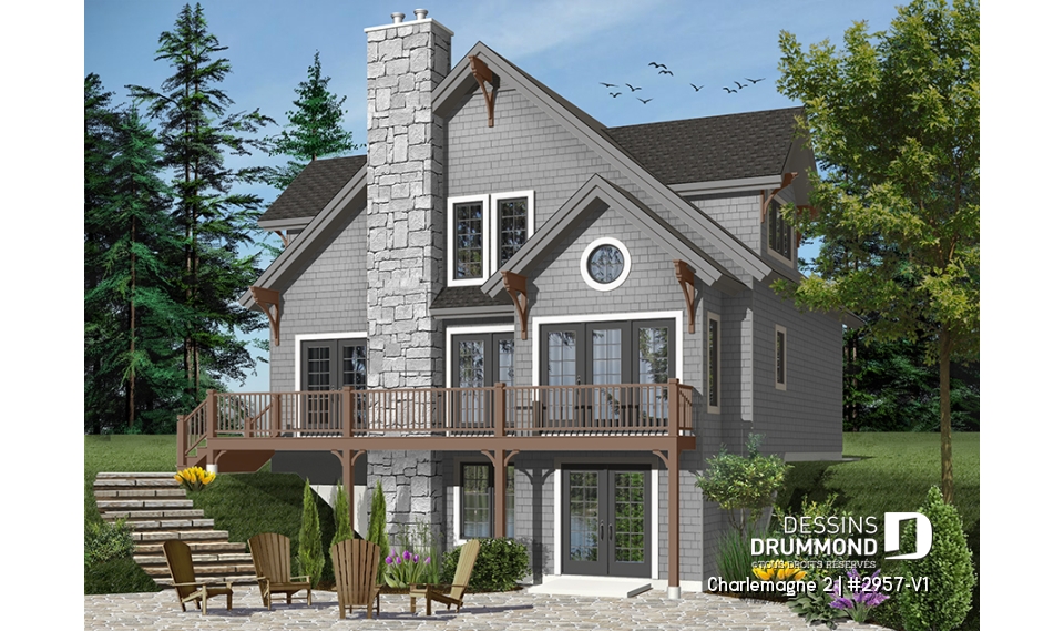 Version couleur no. 7 - Vue arrière - Charlemagne 2