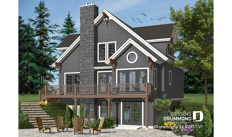 Version couleur no. 8 - Vue arrière - Charlemagne 2