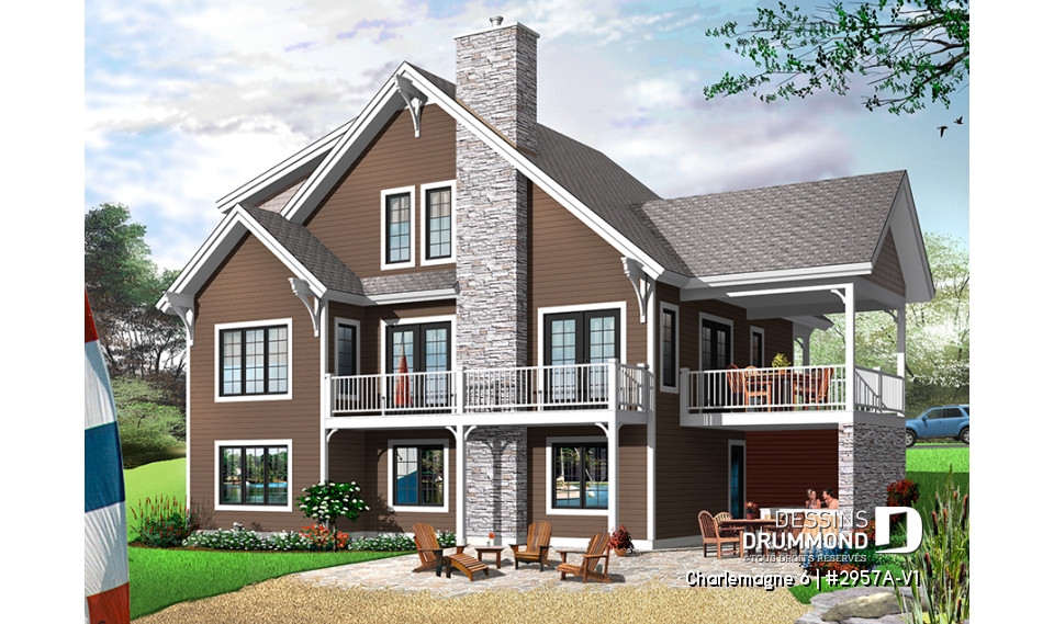 Version couleur no. 2 - Vue arrière - Charlemagne 6