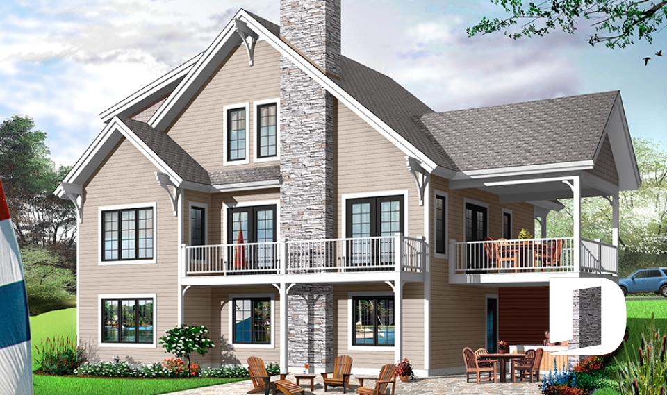 Vue arrière - MODÈLE DE BASE -  - Charlemagne 6