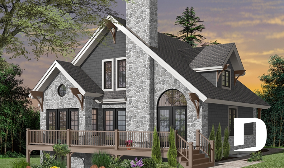 Vue arrière - MODÈLE DE BASE -  - Charlemagne 4