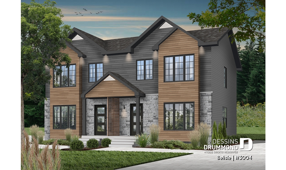 Version couleur no. 2 - Vue avant - Belisle