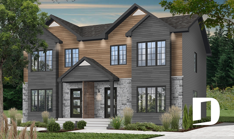 Vue avant - MODÈLE DE BASE -  - Belisle