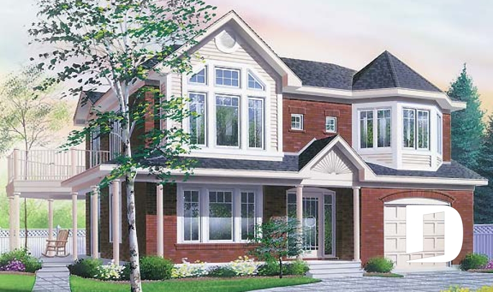 Vue avant - MODÈLE DE BASE -  - Courcelle