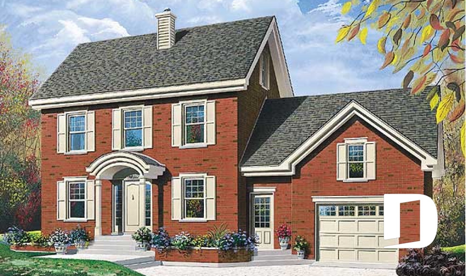 Vue avant - MODÈLE DE BASE -  - Bellevarde