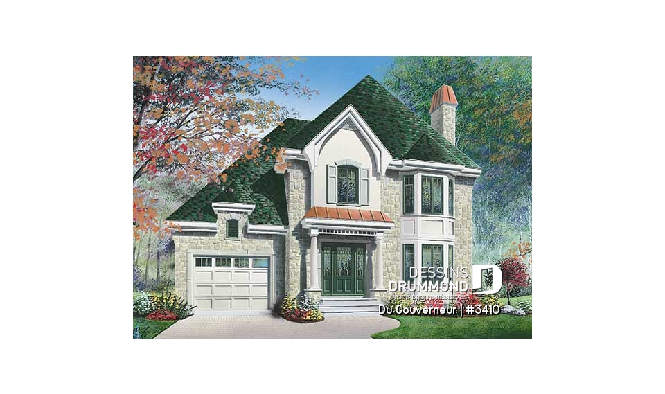 Vue avant - MODÈLE DE BASE - Du Gouverneur