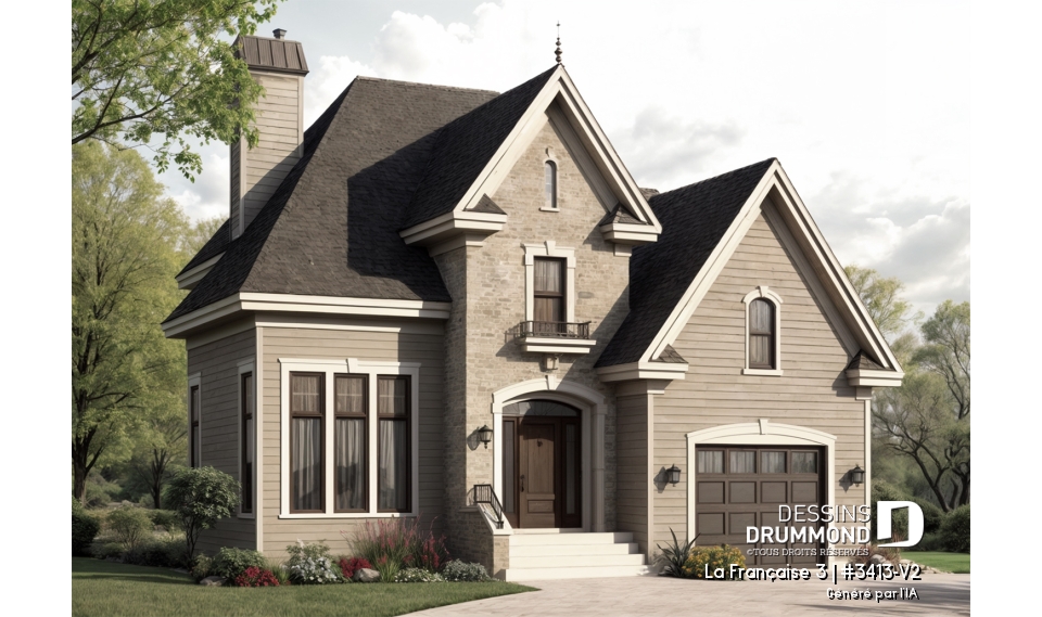 Vue avant - MODÈLE DE BASE - La Française 3