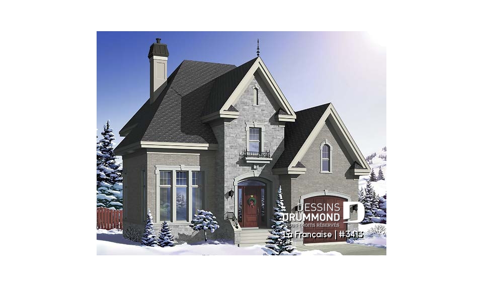 Vue avant - MODÈLE DE BASE - La Française