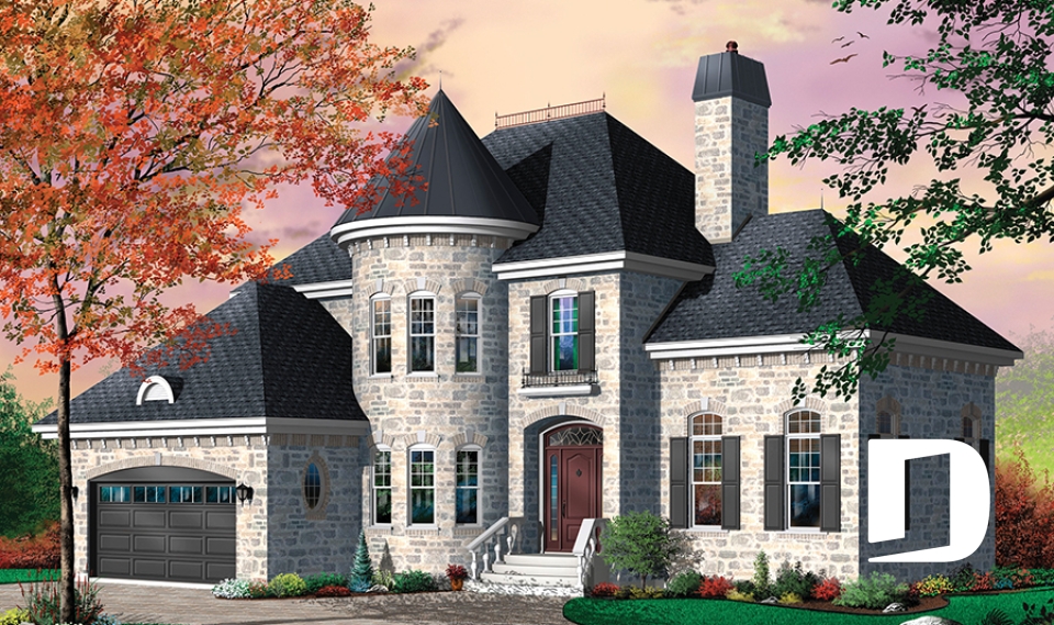 Vue avant - MODÈLE DE BASE -  - Pontois