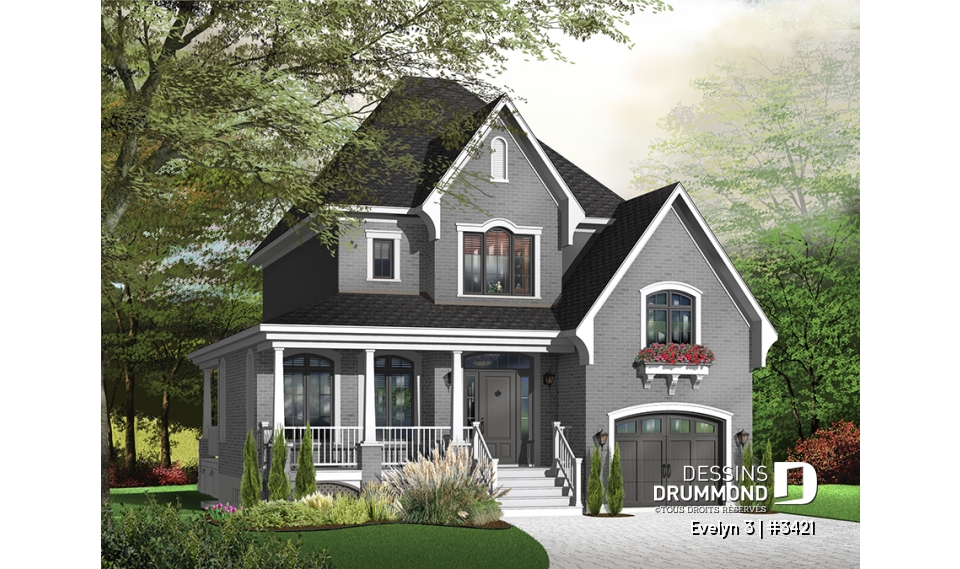 Vue avant - MODÈLE DE BASE - Evelyn 3