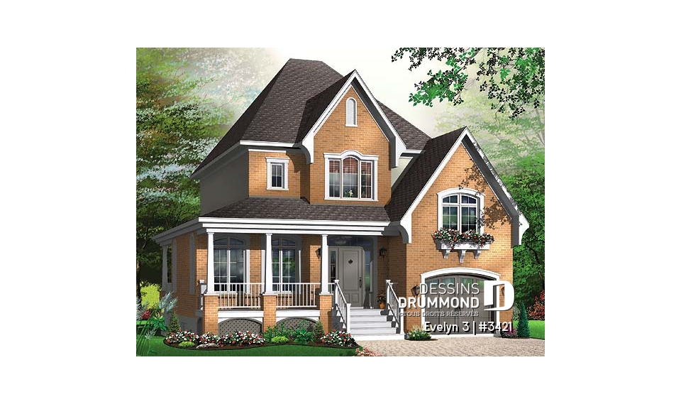 Vue avant – Modèle ORIGINAL - Evelyn 3