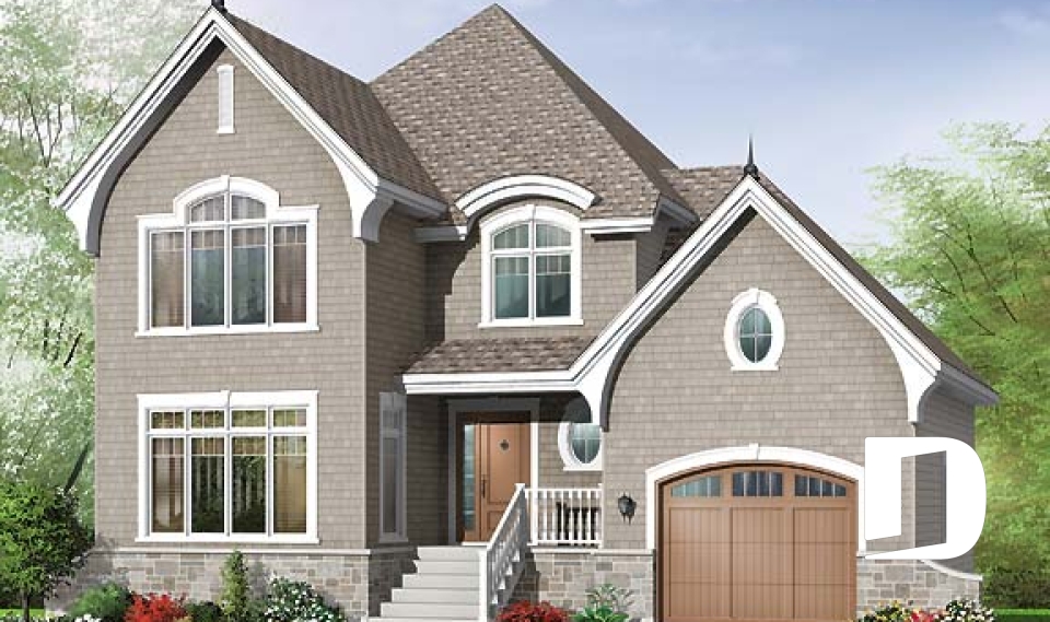 Vue avant - MODÈLE DE BASE -  - Chandonnet