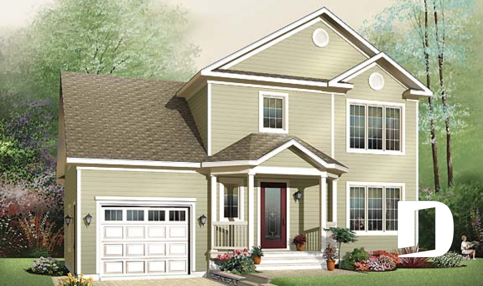 Vue avant - MODÈLE DE BASE -  - Meslay