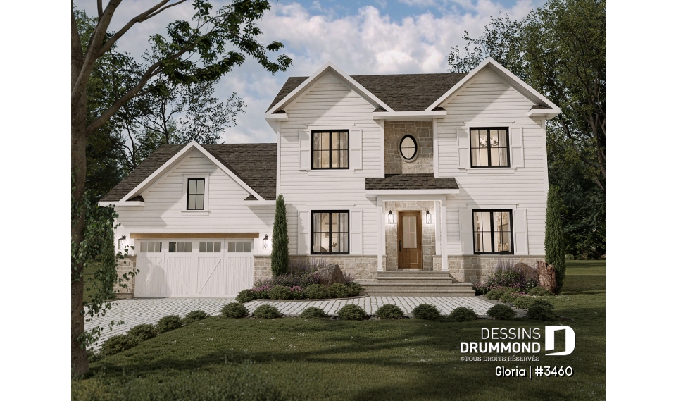 Élévation avant - Gloria