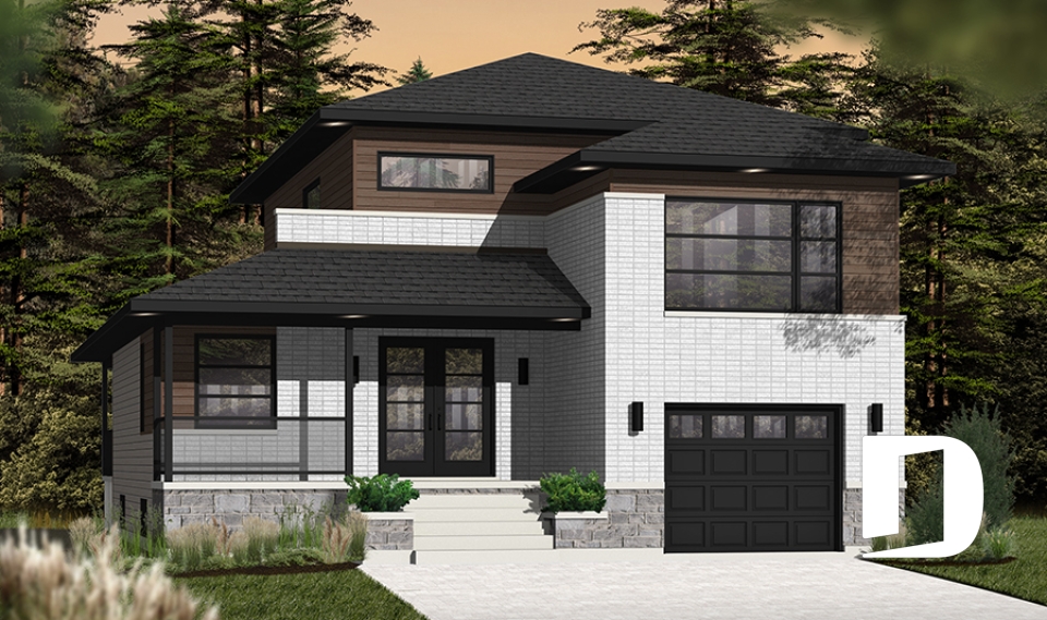 Vue avant - MODÈLE DE BASE -  - Lindsay