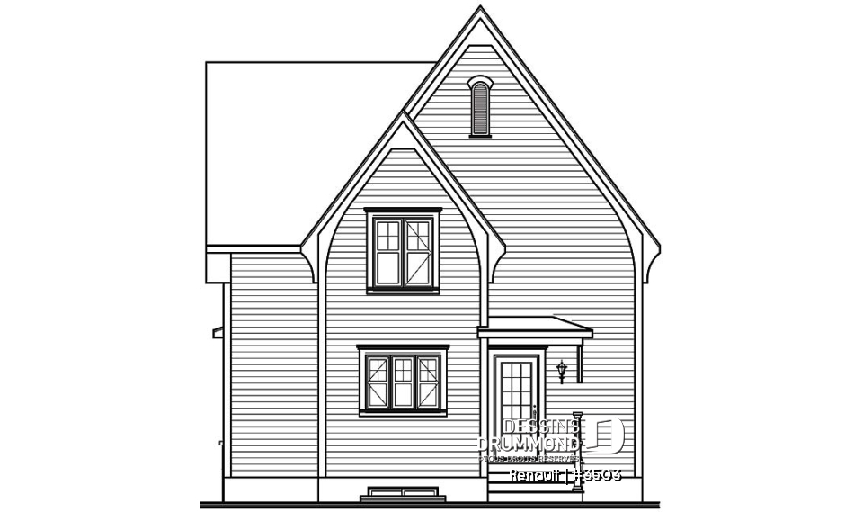 Élévation arrière - Renault