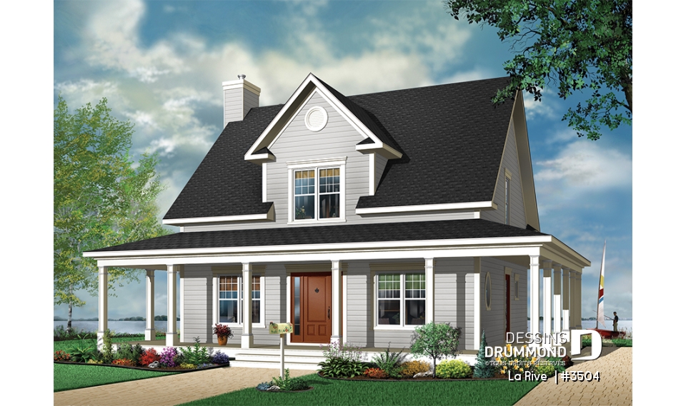 Version couleur no. 4 - Vue avant - La Rive 