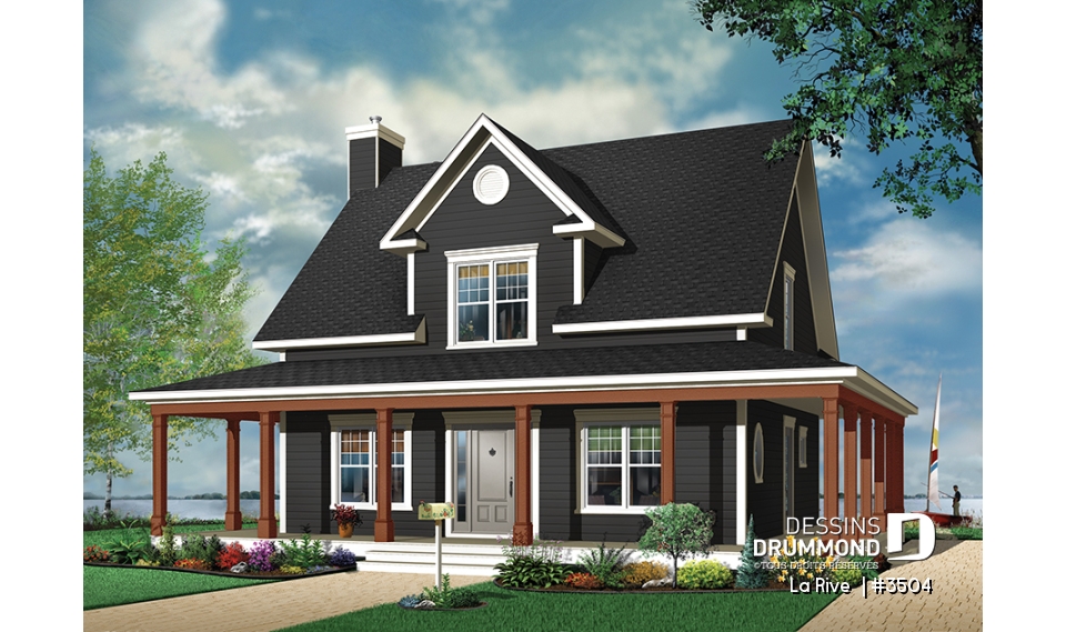 Version couleur no. 9 - Vue avant - La Rive 