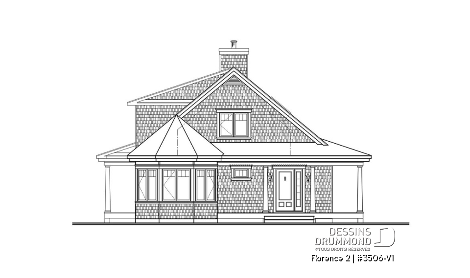 Élévation avant - Florence 2