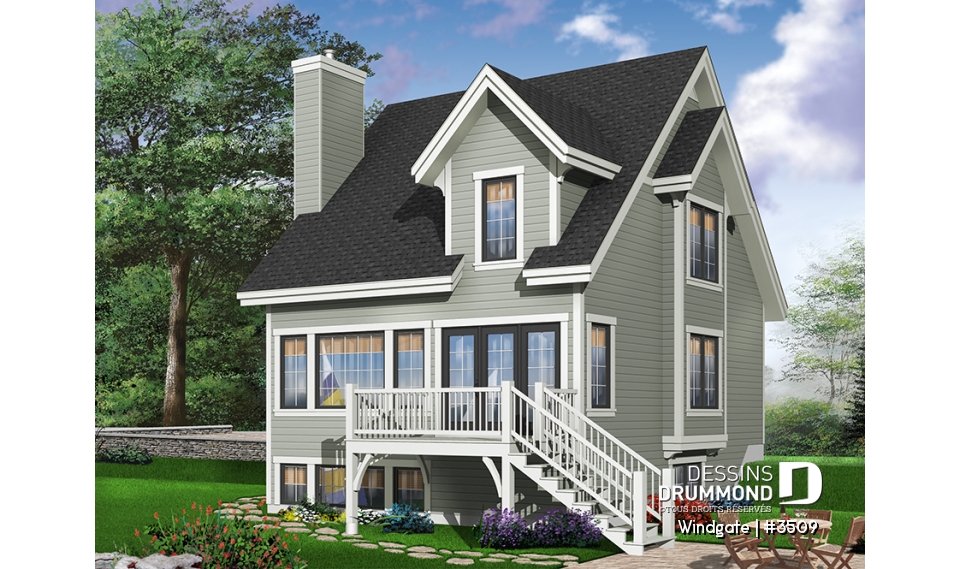 Vue arrière – Modèle ORIGINAL - Windgate