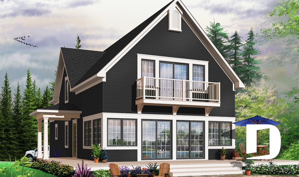 Vue arrière - MODÈLE DE BASE -  - Evergreene