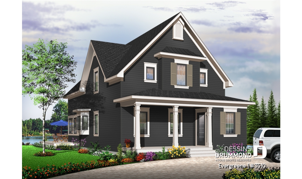Vue avant - MODÈLE DE BASE - Evergreene
