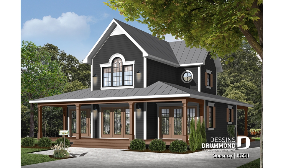 Version couleur no. 3 - Vue avant - Quesnay