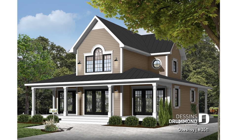 Version couleur no. 5 - Vue avant - Quesnay