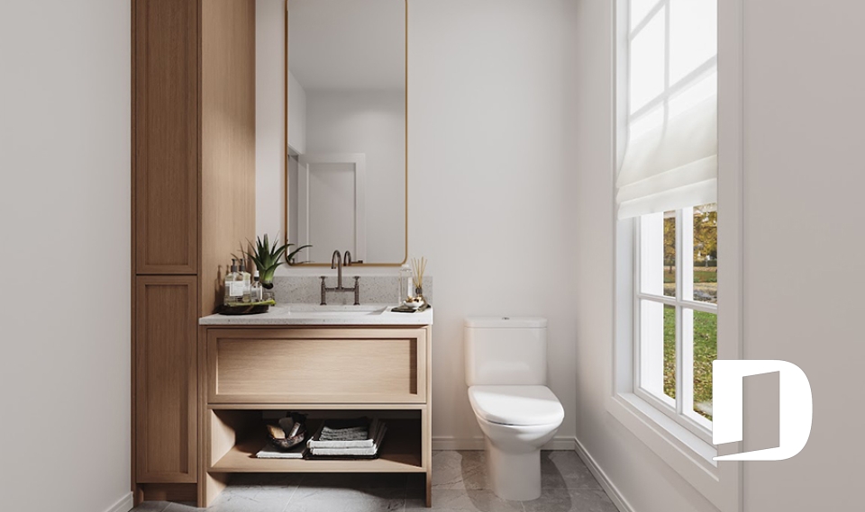 Photo Demi salle de bain - London Fog