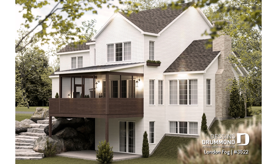 Vue arrière - MODÈLE DE BASE - London Fog