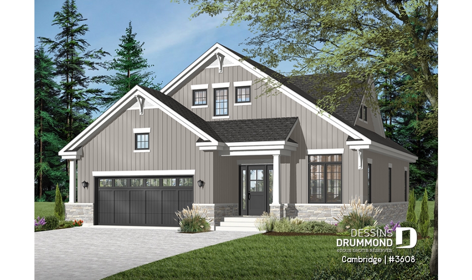 Version couleur no. 1 - Vue avant - Cambridge