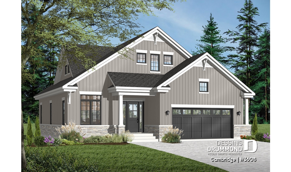 Version couleur no. 1 - Vue avant - Cambridge