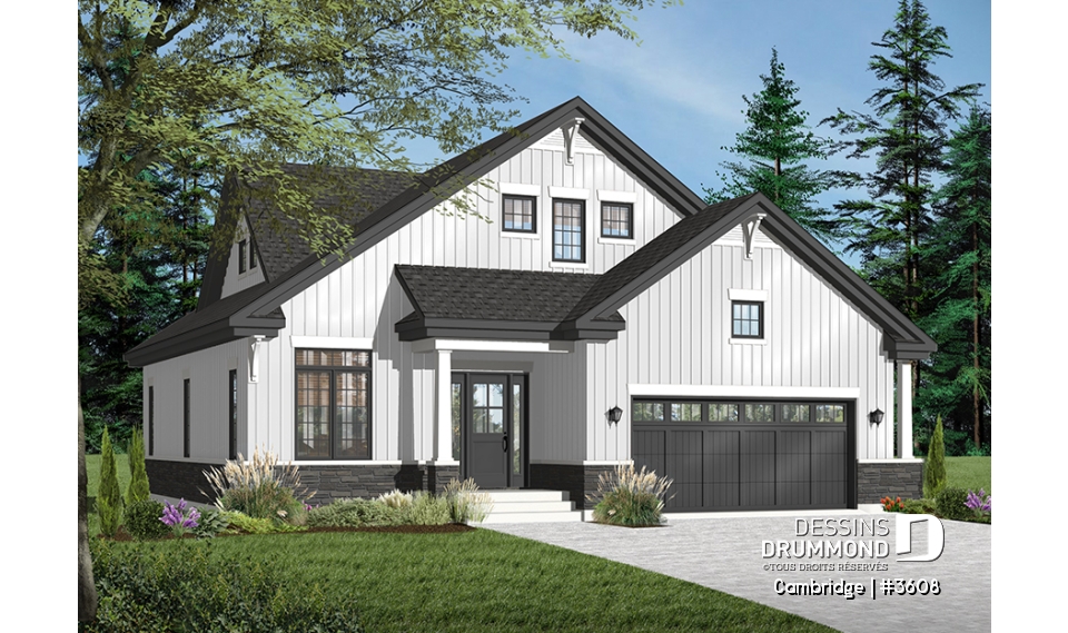 Version couleur no. 3 - Vue avant - Cambridge