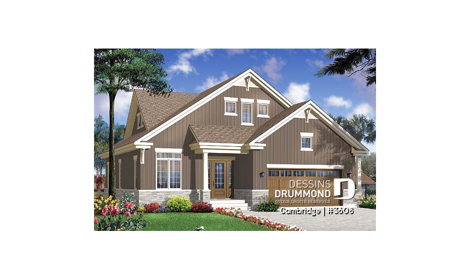 Vue avant – Modèle ORIGINAL - Cambridge