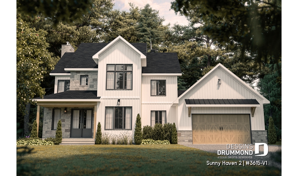 Vue avant - MODÈLE DE BASE - Sunny Haven 2
